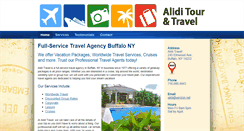 Desktop Screenshot of aliditravel.com